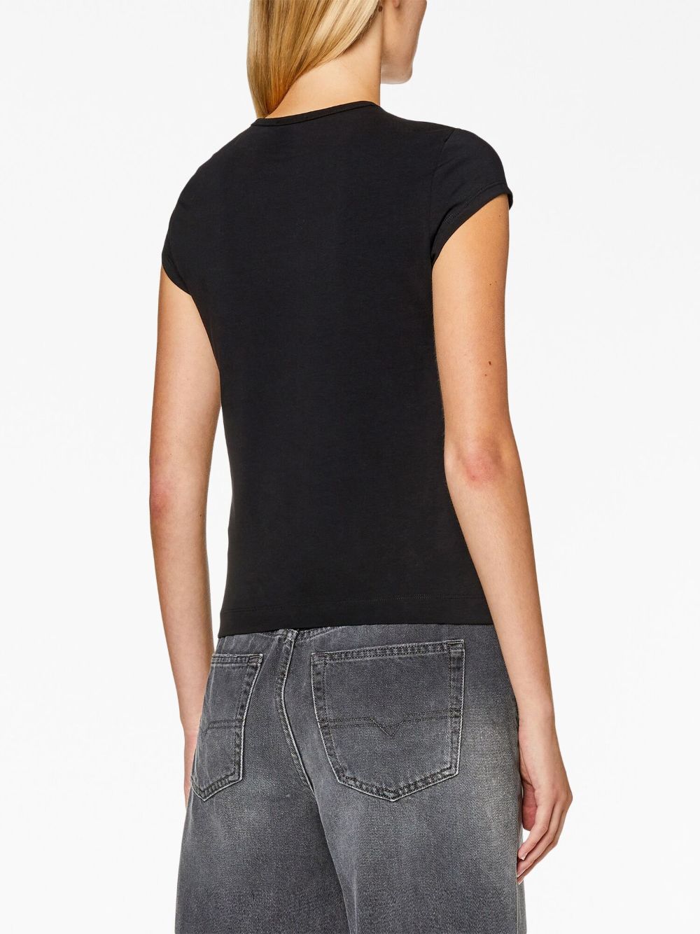 Diesel ディーゼルTシャツとポロスブラック - Image 5
