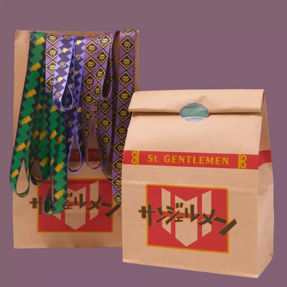 Kira Yoshikage Killer Queen Cosplay Tools Storage Bag Seal, Jojo, Anime Goods, Storage Case, Paper Bag, Oil-Resistant, Freestanding Bag, Lightweight, Moe Goods, Fancy Dress, Cultural Festivals