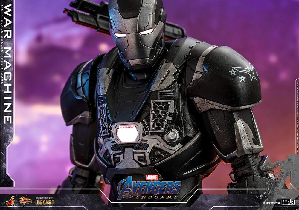 Movie Masterpiece DIECAST Avengers End Game 1/6 Scale Figure Warmachine