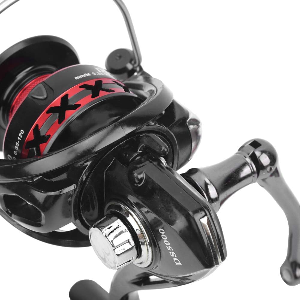 VGEBY DS5000 Spinning Fishing Reel DS Series No Gap One Way Pill Retention Rock Fishing Saltwater Fishing Spinning Reel Spinning Reel 5000 Reel