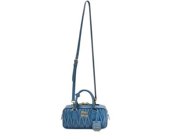 MIU MIU Arcadie quilted nappa leather bag - Image 5