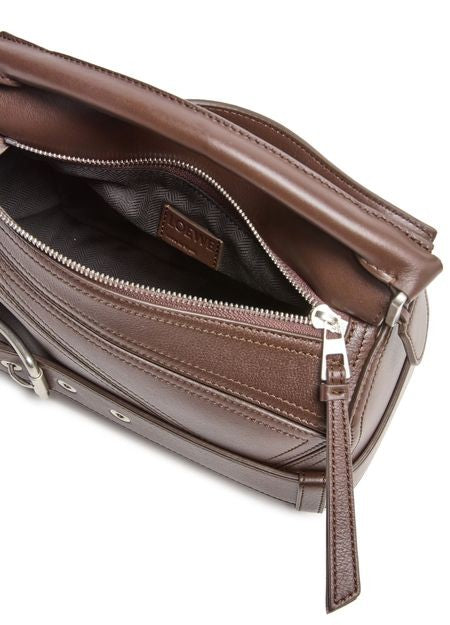 LOEWE Small Puzzle Biker bag in shiny calfskin - Image 5