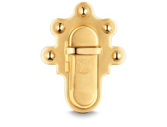 LOUIS VUITTON トランクロック ペンダントネックレス＆ブローチ - Image 5