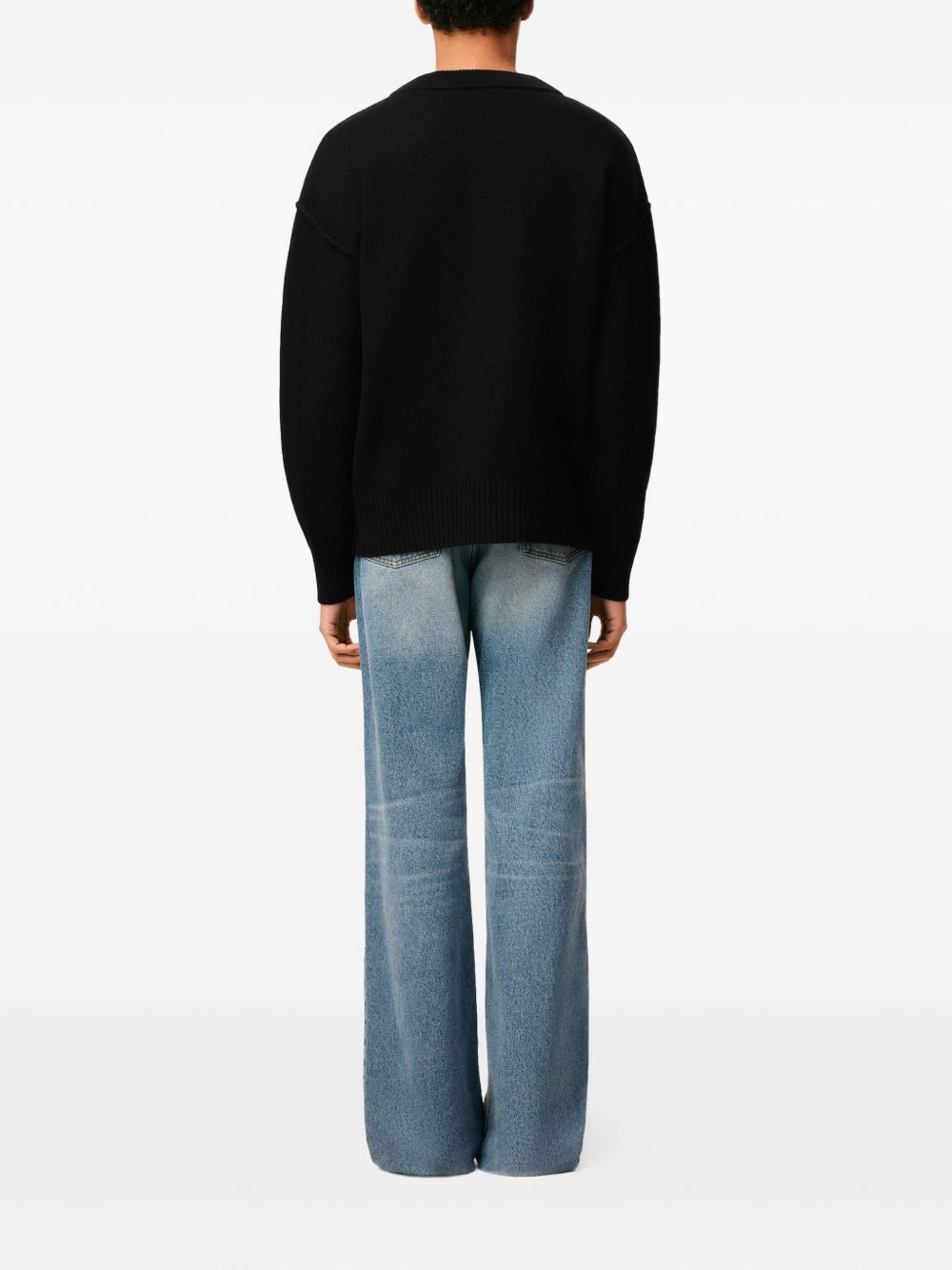 Ami Ami Paris Ami De Coeur Wool Cardigan - Image 5