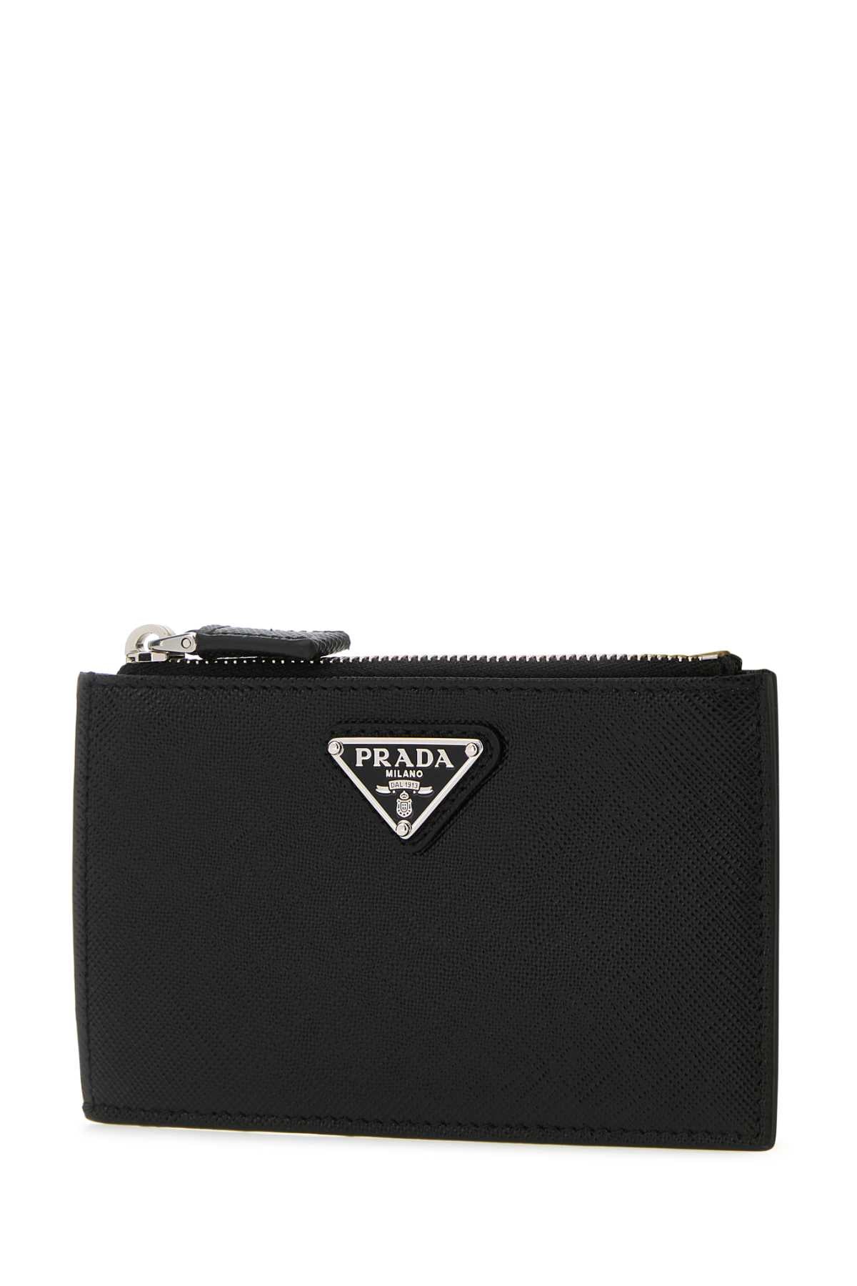 Prada プラダブラックレザーカードホルダー - Image 5