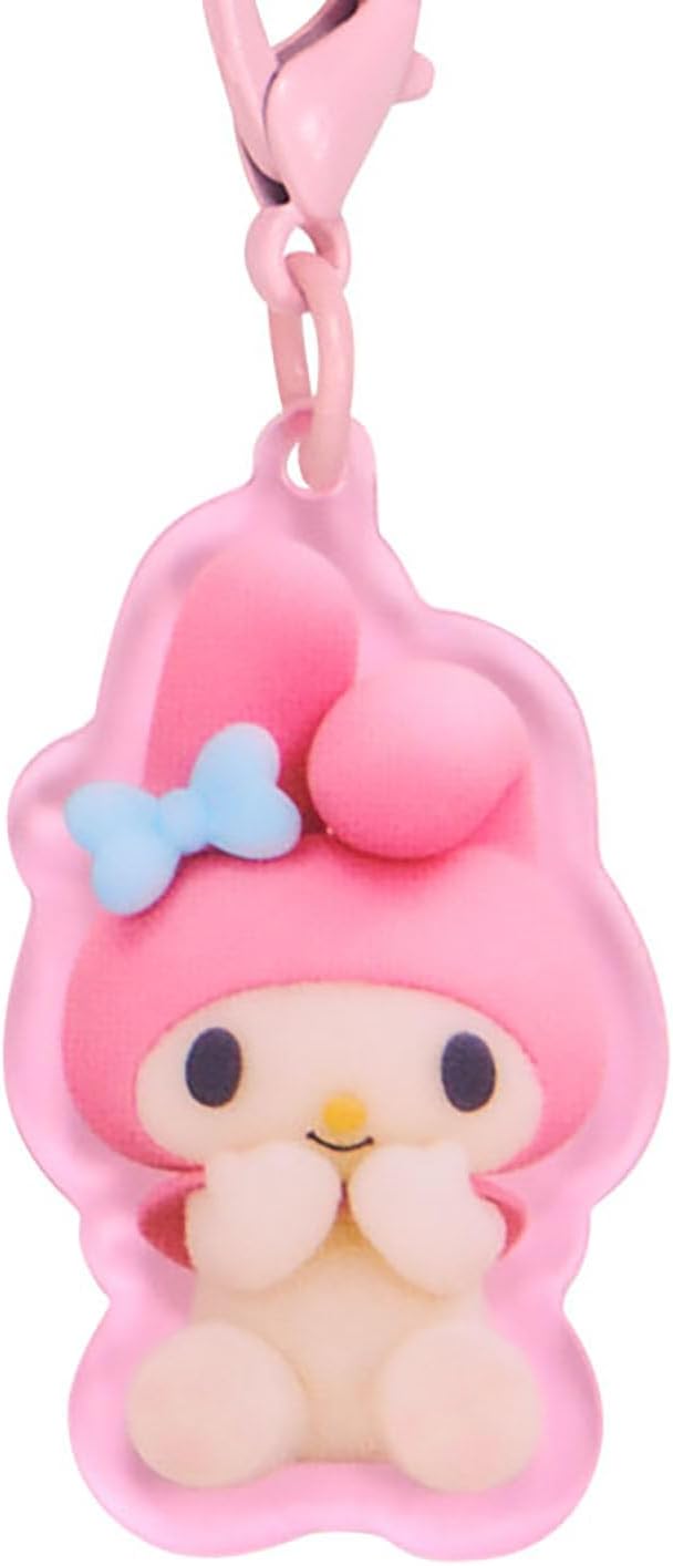 Sanrio (SANRIO) Acrylic Keychain (Netflix Original Anime My Melody & Kuromi) My Melody Acrylic & Steel Suitable for ages 3 and up 883328