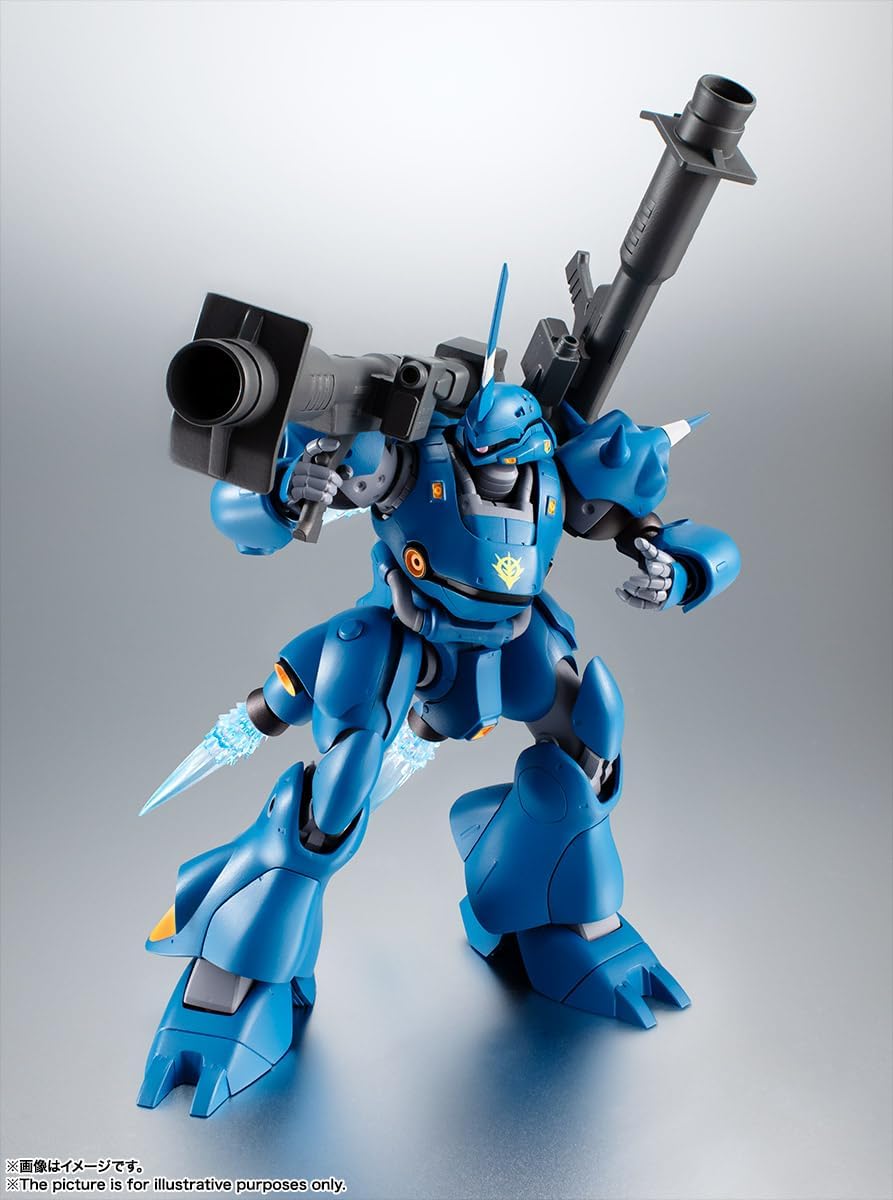 TAMASHII NATIONS Robot Spirits, Mobile Suit Gundam 0080, War in the Pocket, MS-18E Kempher Ver., A.N.I.M.E. (Resale Version), Approx. 5.1 inches (130 mm), ABS & PVC, Painted Action Figure