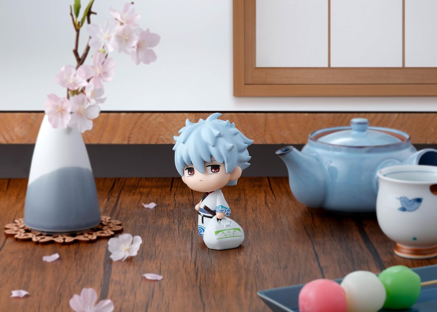 Rowtashii Noise Tekupiku Gintama Gintoki Sakata Approx. 4.1 inches (105 mm), PVC & ABS Pre-painted Action Figure