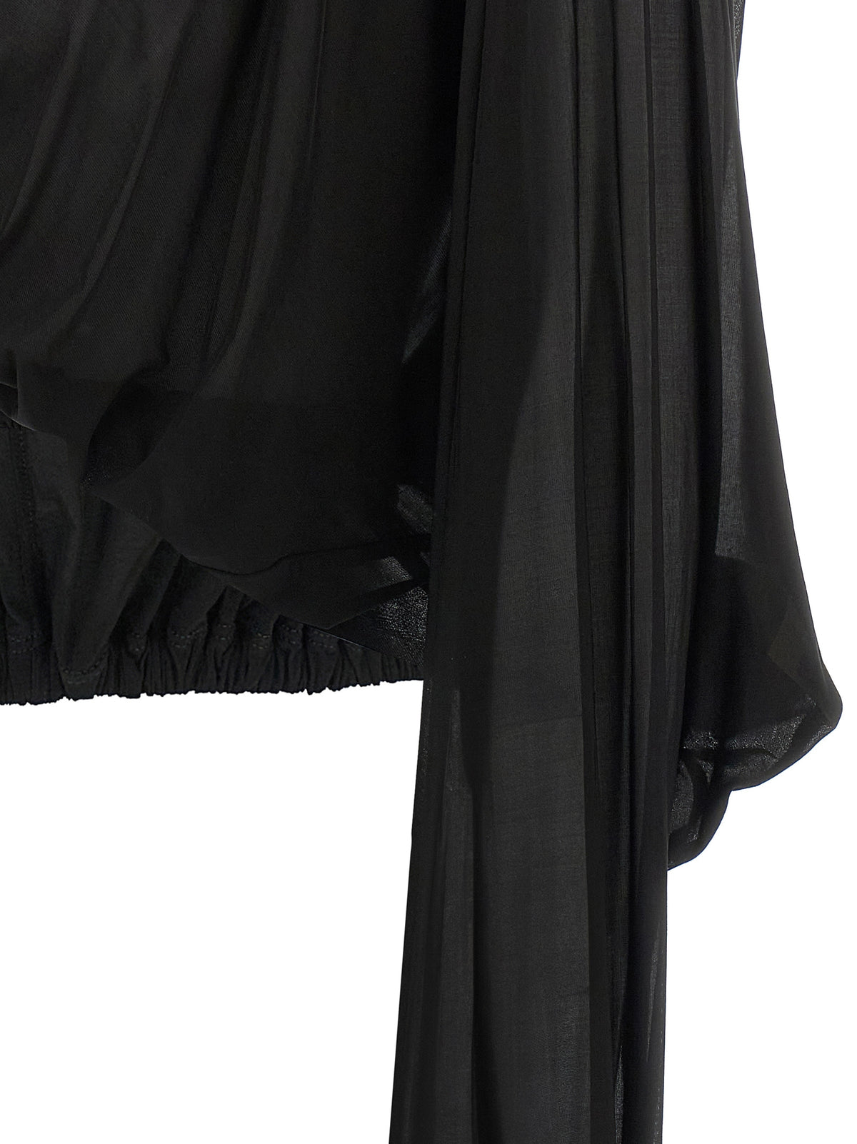 Rick リック・オーウェンズのクループを鳴らしたフード付きチュニックのセーター - Image 5