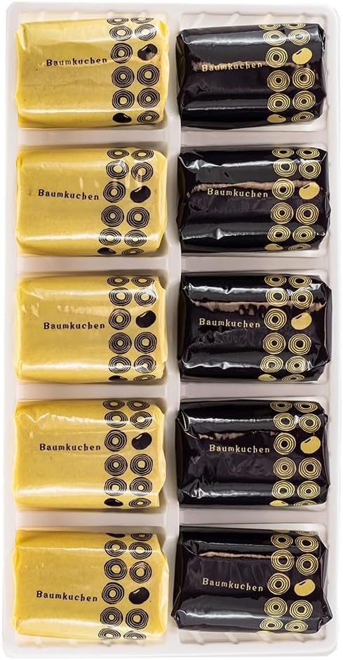 Nagoya Pride An Butter Baum 10-Piece Baked Goods Individually Wrapped