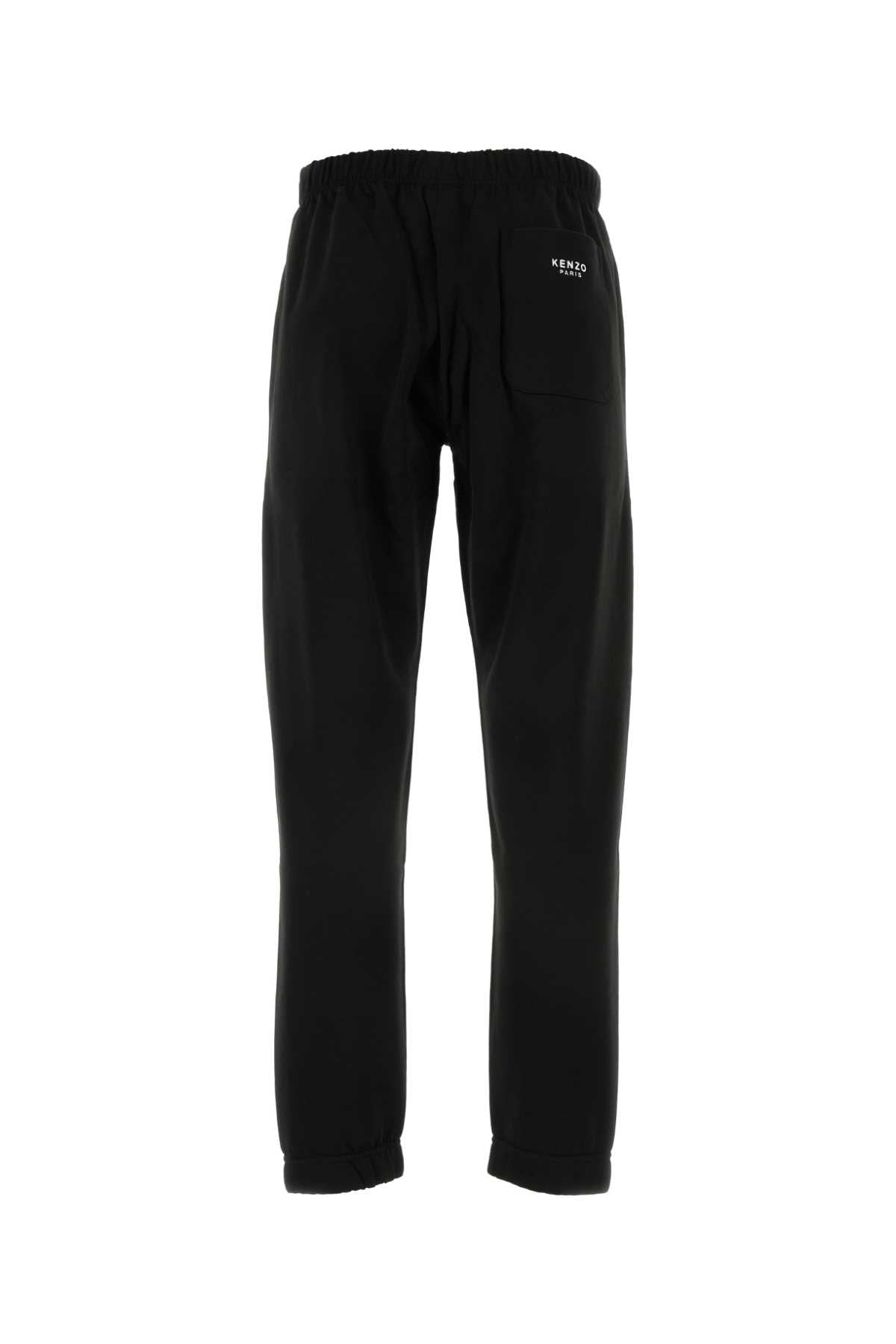 Kenzo Kenzo Black Cotton Joggers - Image 5