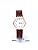 Seiko ALBA Women's Watch, Quartz, Stainless Steel, Reinforced Waterproof for Everyday Use (5 ATM), Analog, AEGK432 (Dial: White Case: Pink Gold), Bracelet Type