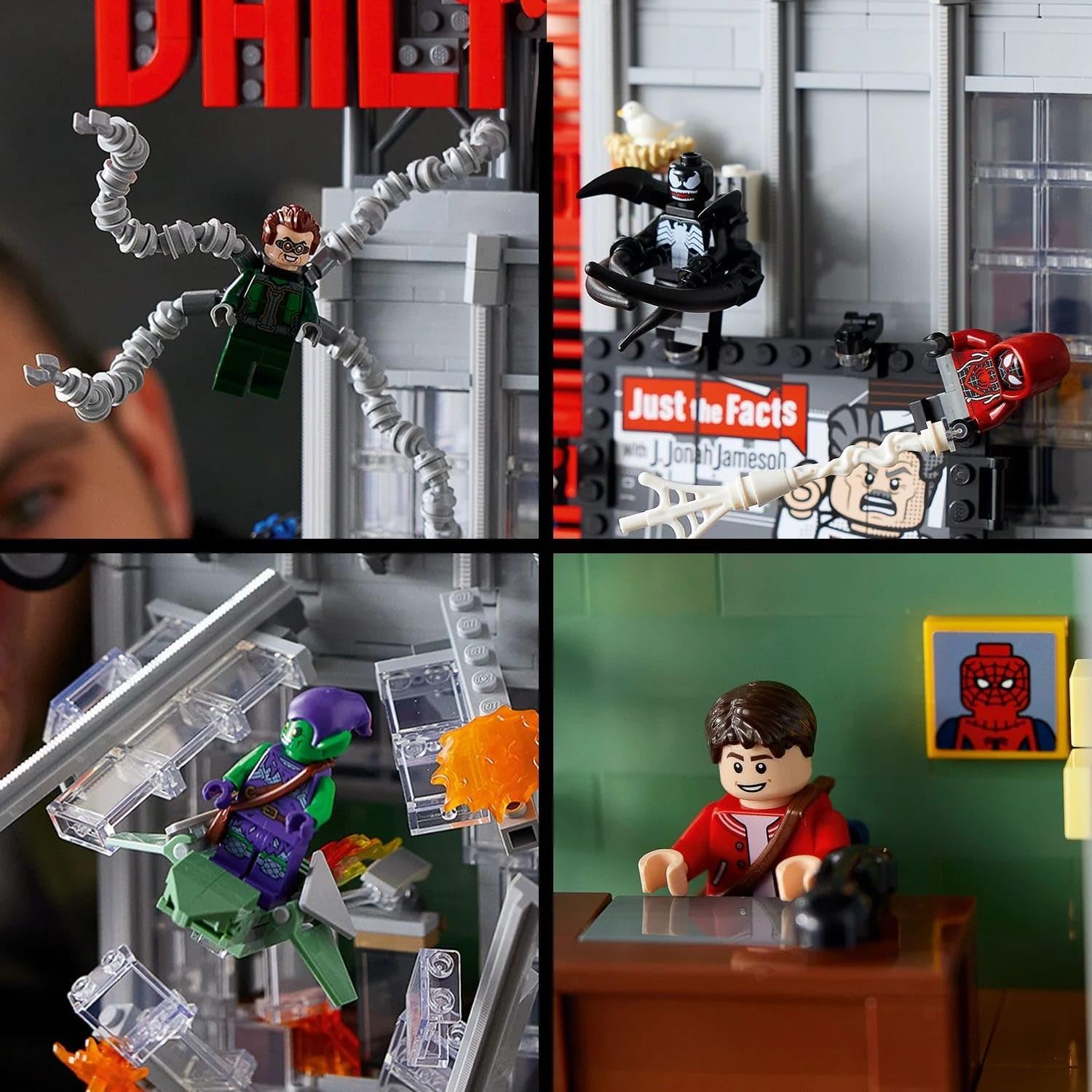LEGO 76178 Super Heroes Daily Bugle Toy Present, Blocks, Boyfriend, Girl, Girlfriend, Boyfriend, Interior Decoration