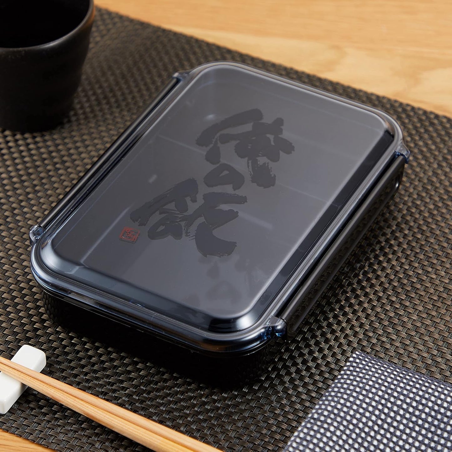 Pearl Metal Corporation Bento Box 1000 with Gasket, Made in Japan, Gatzuri Ore-no-meshi D-2319 D-2316
