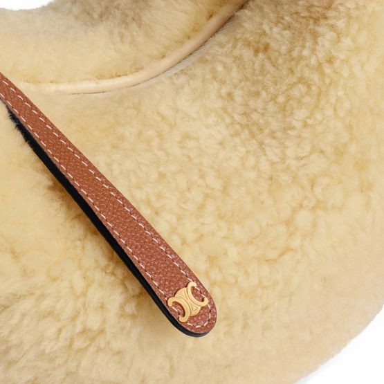 Teen Celine Lulu in shearling and calfskin - Image 5