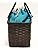 Hasegawa Women's Bamboo Hamper Yukata Basket Bag, Removable Drawstring
