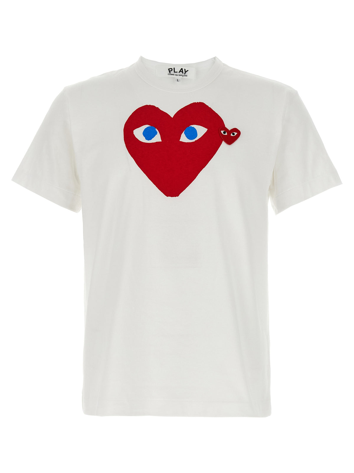 Comme Comme DesGarçonsは印刷されたTシャツとロゴパッチを再生します - Image 5