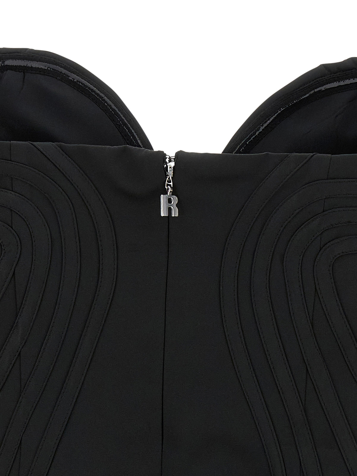 Rotate Birger Christensen「Satin Mini」ドレスを回転させます - Image 5