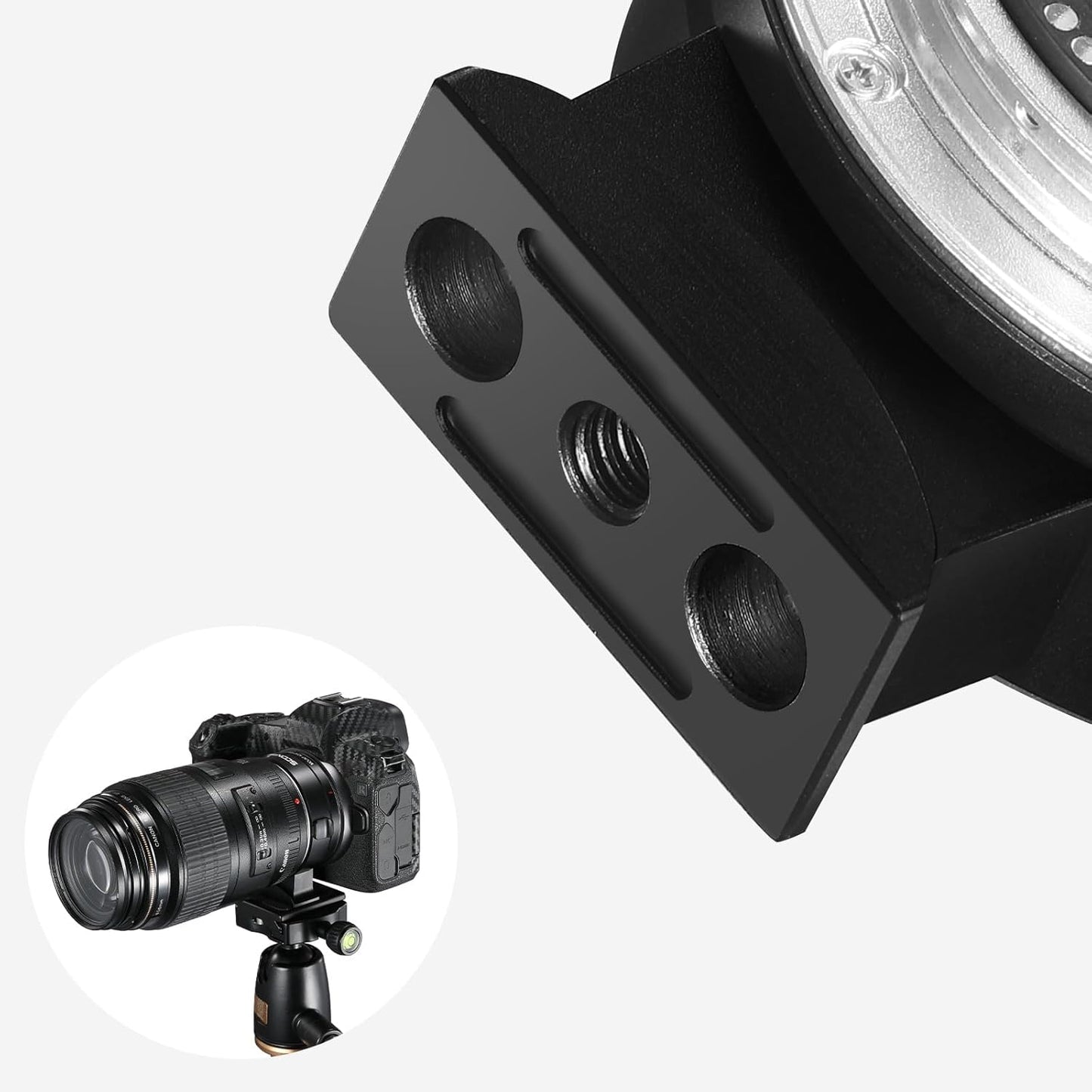 SOONPHO EF-EOS R Mount Adapter for Canon, AF Function, Autofocus, EF/EF-S Mount Lens, RF Mount, Electronic Contacts, Tripod Mount, Image Stabilization, EXIF Data Recording, Japanese Instruction Manual