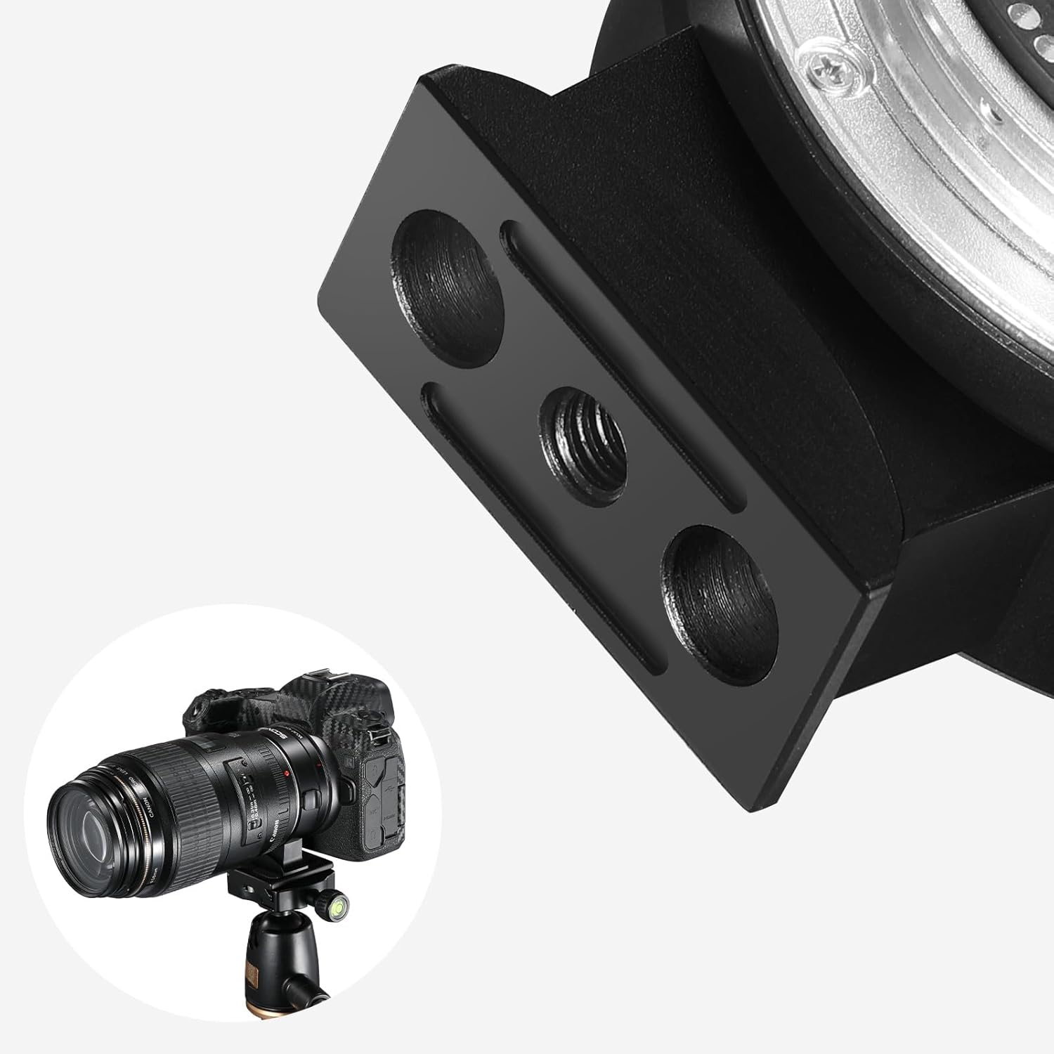 SOONPHO EF-EOS R Mount Adapter for Canon, AF Function, Autofocus, EF/EF-S Mount Lens, RF Mount, Electronic Contacts, Tripod Mount, Image Stabilization, EXIF Data Recording, Japanese Instruction Manual