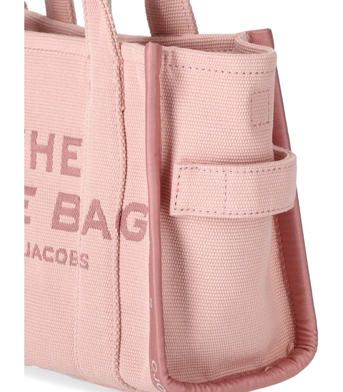 Marc Marc Jacobs Jacquard Small Tote Rose Handbag - Image 5