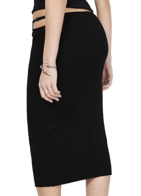 COURREGES ループ リブニット スカート - Image 5