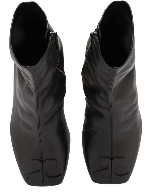 COURREGES リエディション PU アンクルブーツ - Image 5