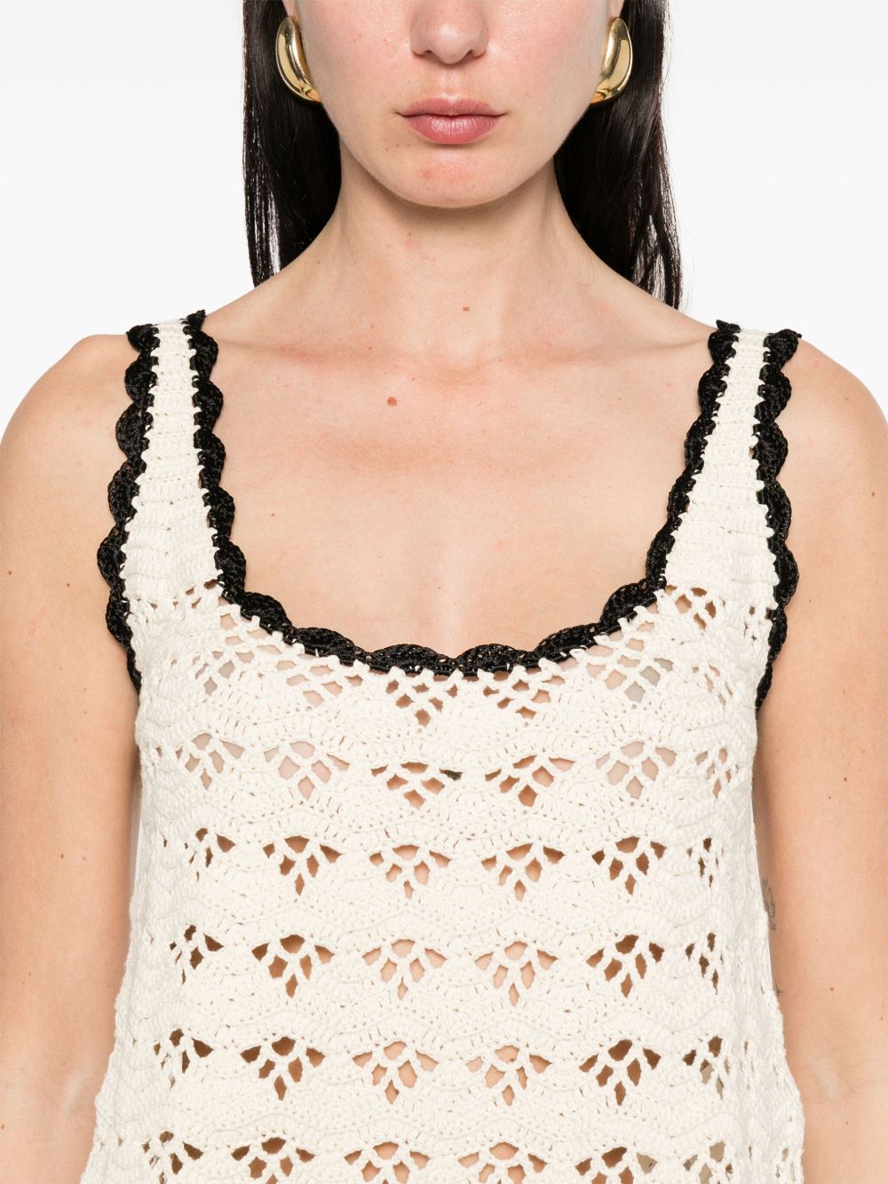 Zimmermann Zimmermann Rhiannonかぎ針編みタンクトップ - Image 5