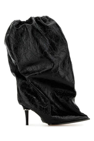 Alexander Mcqueen アレクサンダーマックイーンホワイトラフィアトレッドスリックスニーカー - Image 5