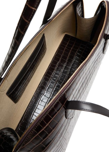 TOTEME Croco embossed day tote bag - Image 5