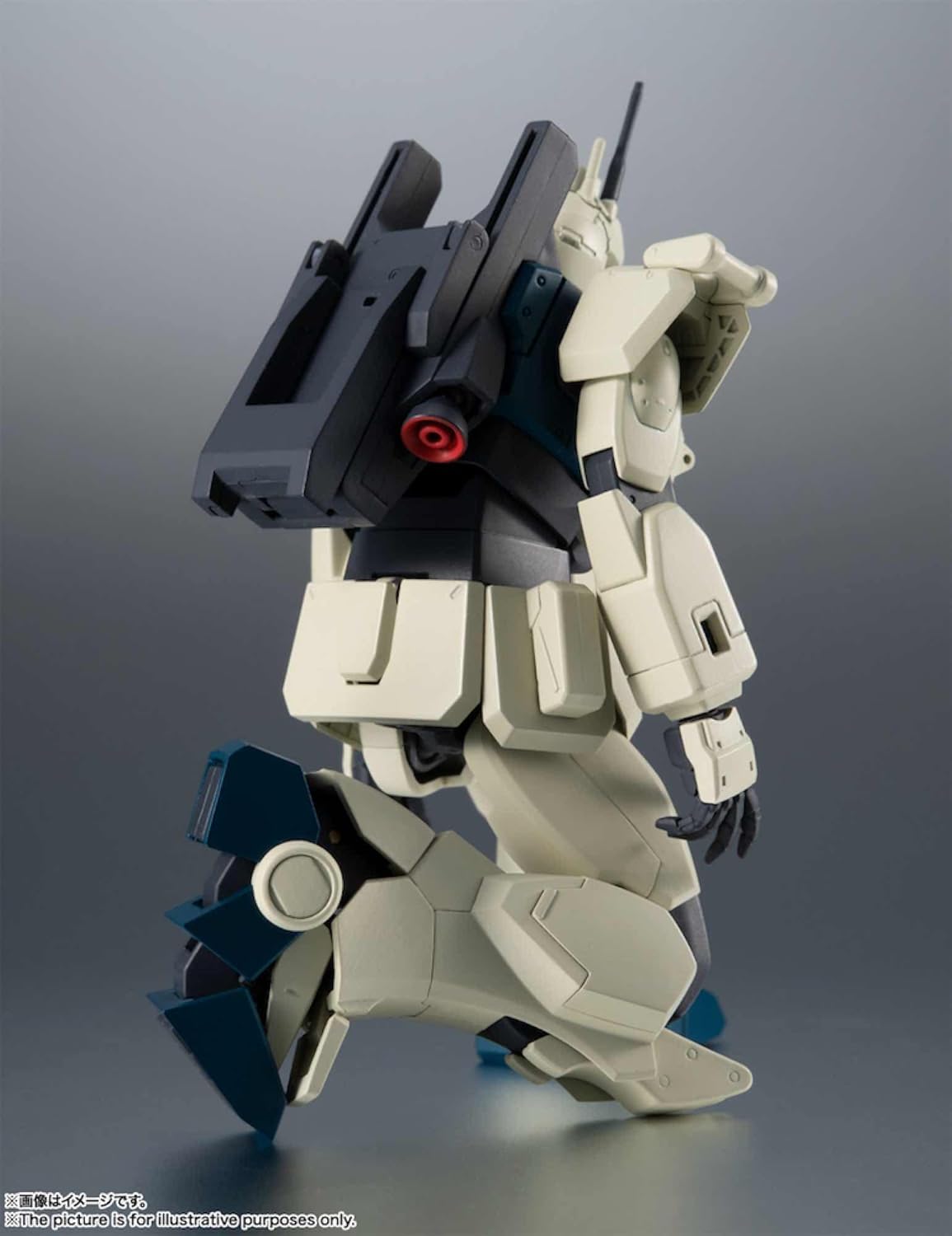 BANDAI SPIRITS Robot Spirits Mobile Suit Gundam 08th MS Platoon RX-79 (G) Ez-8 Gundam Ez-8 Ver. A.N.I.M.E. Approx. 4.9 inches (125 mm), ABS & PVC Pre-painted Action Figure
