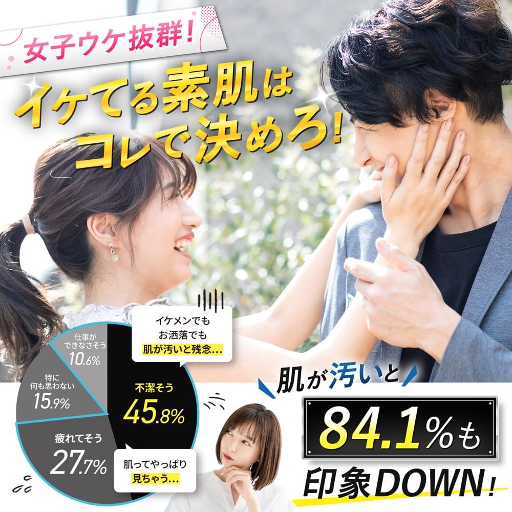 A Must Have Item for Super Popular Korean Boys! Become A Girls Desired Super Beautiful Skin Boy!: Barclay All-in-One Gel, Men's Lotion, Skin Care, Moisturizing, Aftershave Lotion, Fragrance-free, Pump