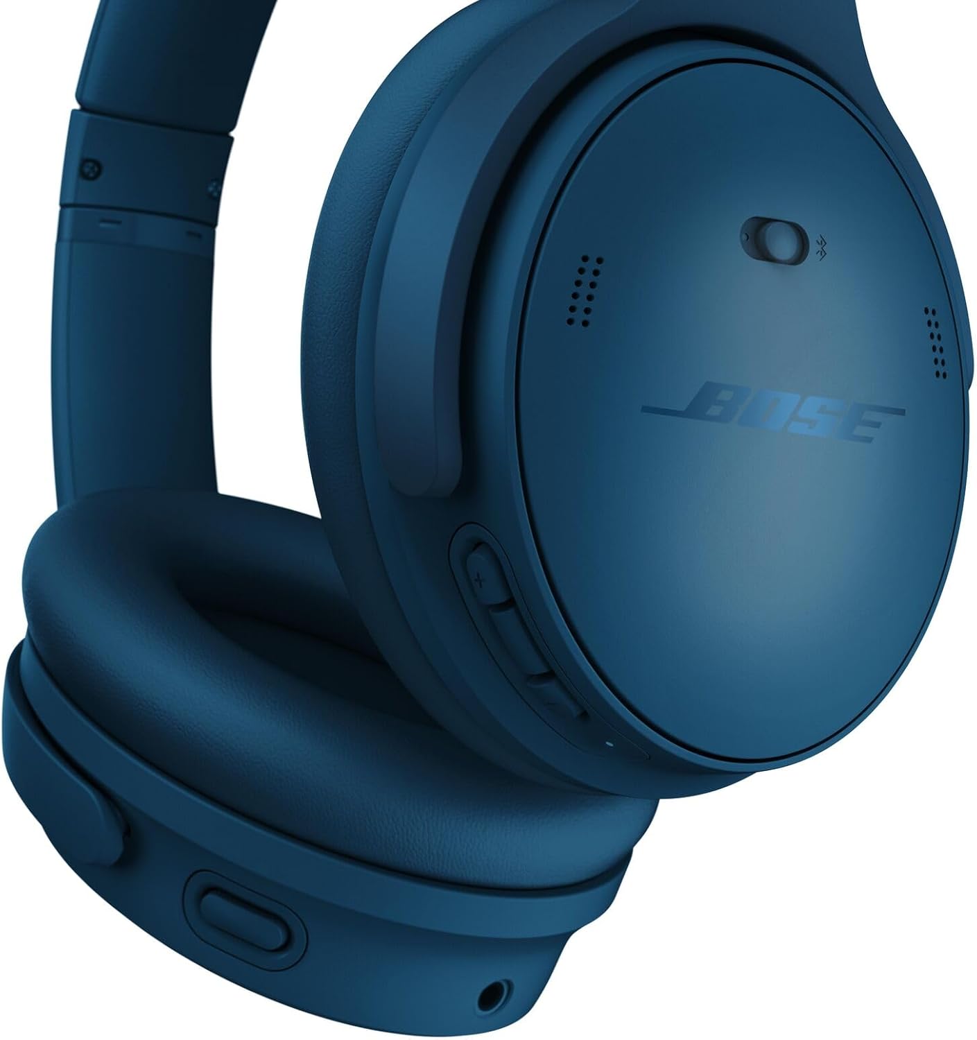 Bose QuietComfort Headphones LE Fully Wireless Headphones, Noise Cancelling, Bluetooth Connectivity with Microphone, Up to 24 Hours Playtime, Fast Charging, Twilight Blue