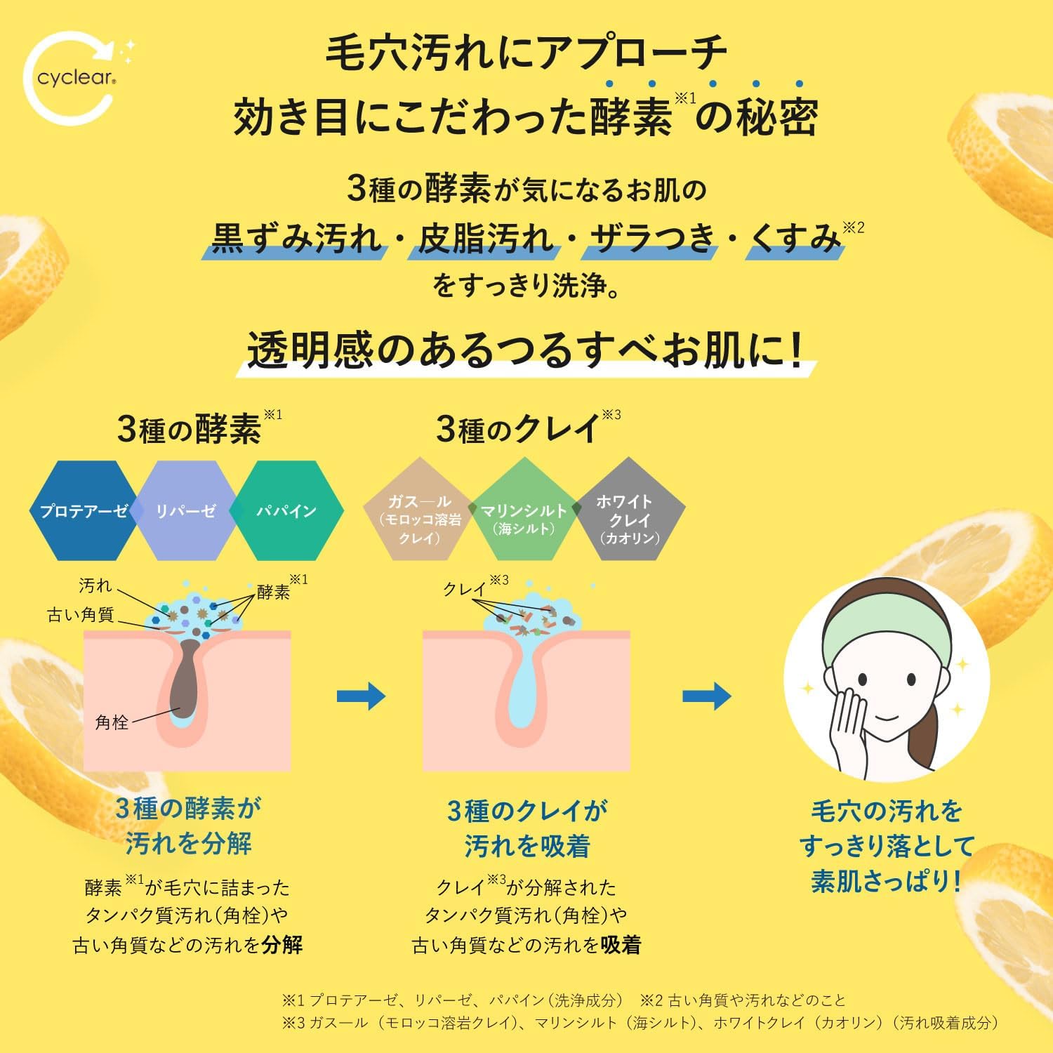 Kumano Oil Cycle Vitamin C Enzyme Foam Face Wash Refill, 8.5 fl oz (250 ml)