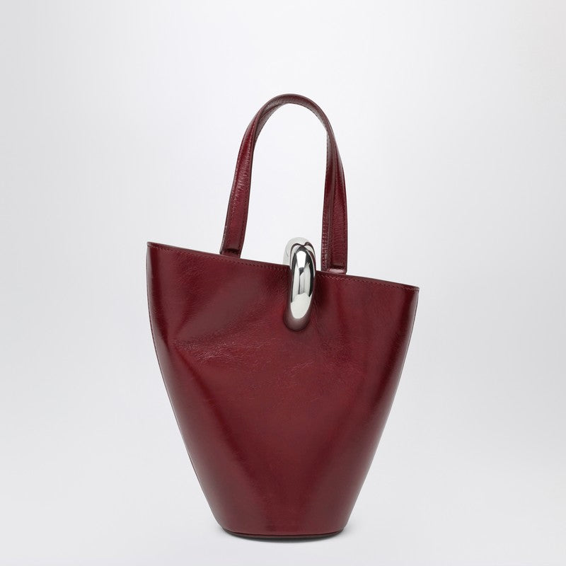 Jacquemus Jacquemus Burgundy The Small Bambola Bag - Image 5