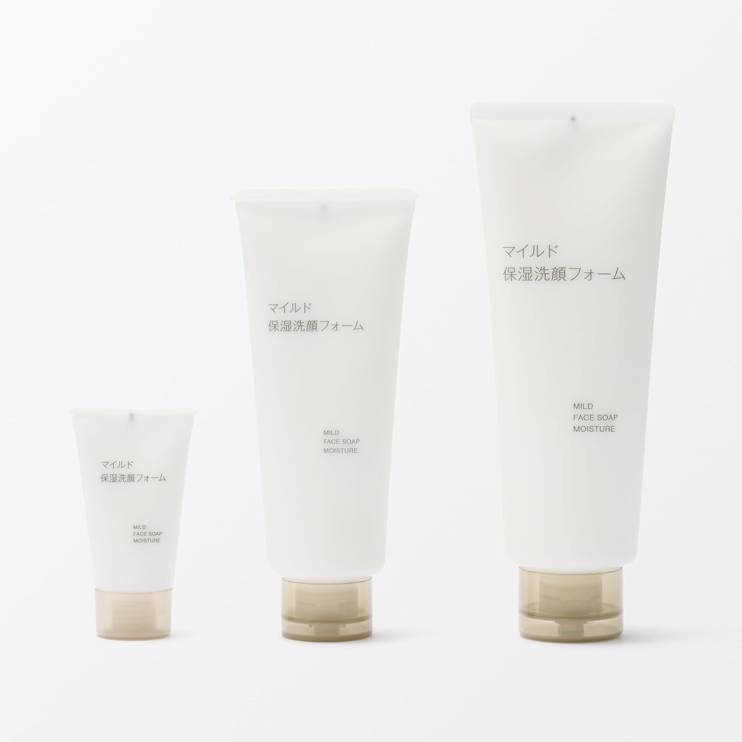 Muji 84464904 Mild Moisturizing Facial Wash Foam (Large Capacity), 7.7 oz (220 g)