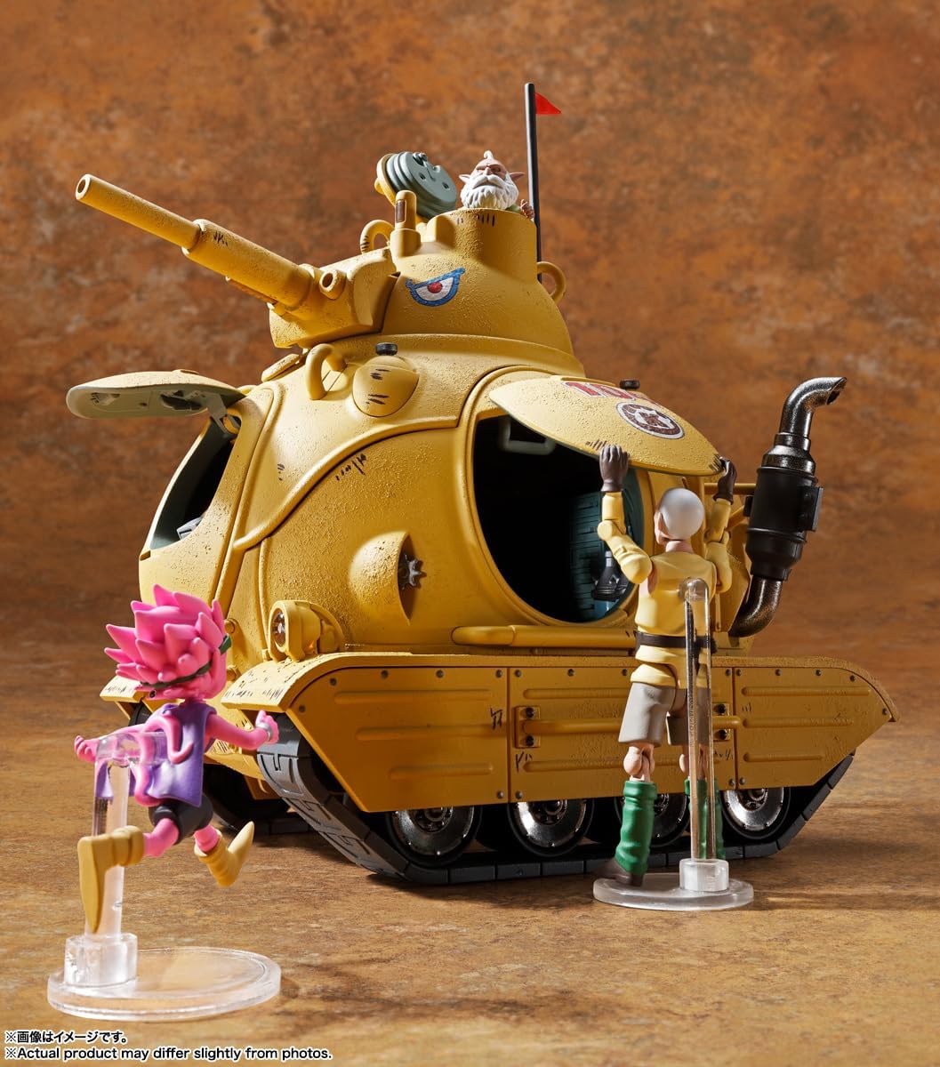 Chogokin SAND LAND Sandland Royal Army Tank Squadron No. 104 Car, Approx. 5.9 inches (150 mm), PVC & ABS & Die Cast Pre-painted Action Figure