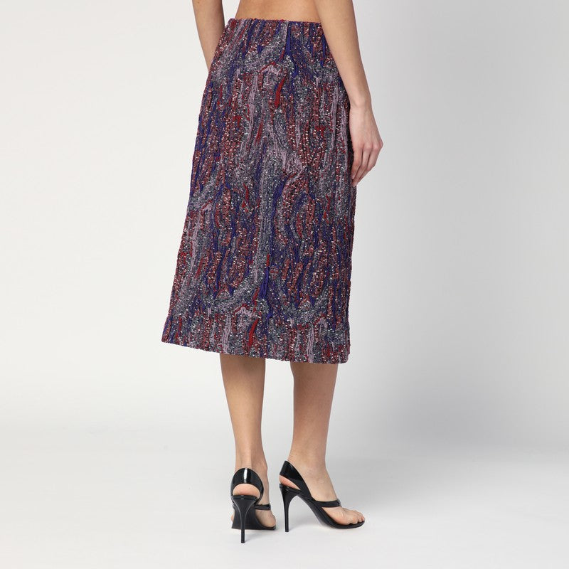Monot Jacquard Cotton Blend ViscoseのDries Van Notenスカート - Image 5