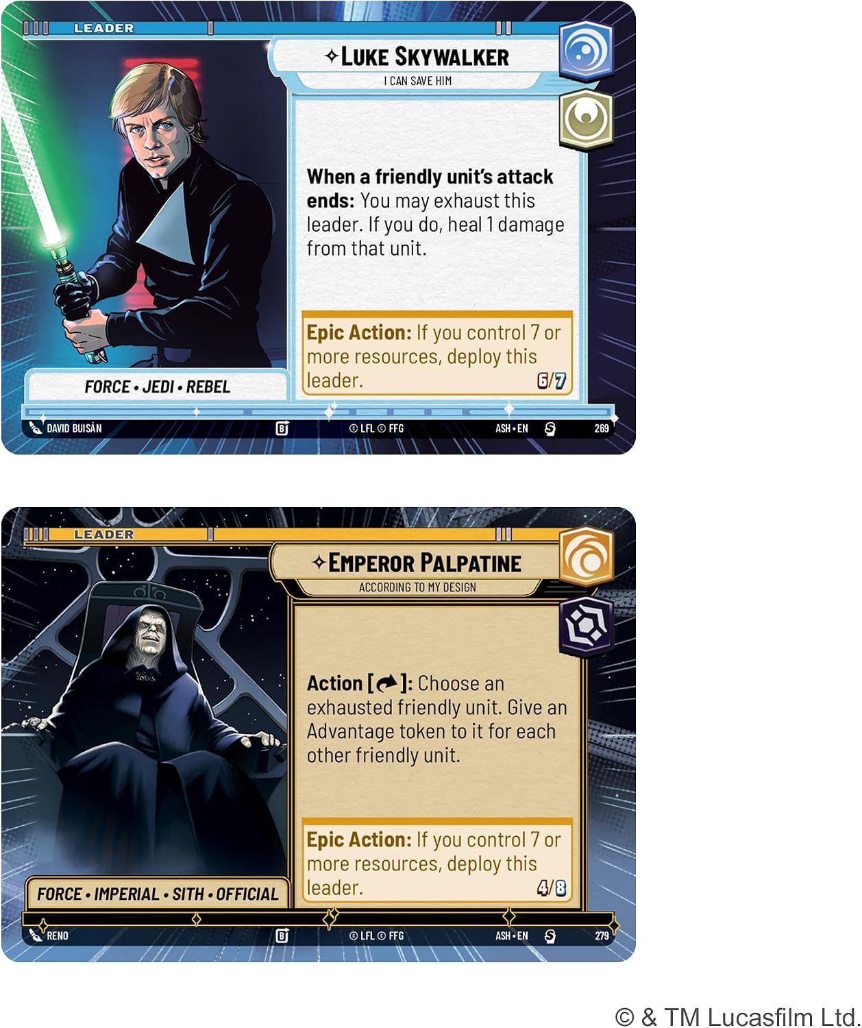 Star Wars: Caja de presentación ilimitada de Ashes of the Empire - 6 paquetes de refuerzo, tarjetas promocionales exclusivas, kit de torneo TCG Battle of Endor, caja de mazo de lujo, accesorios, a