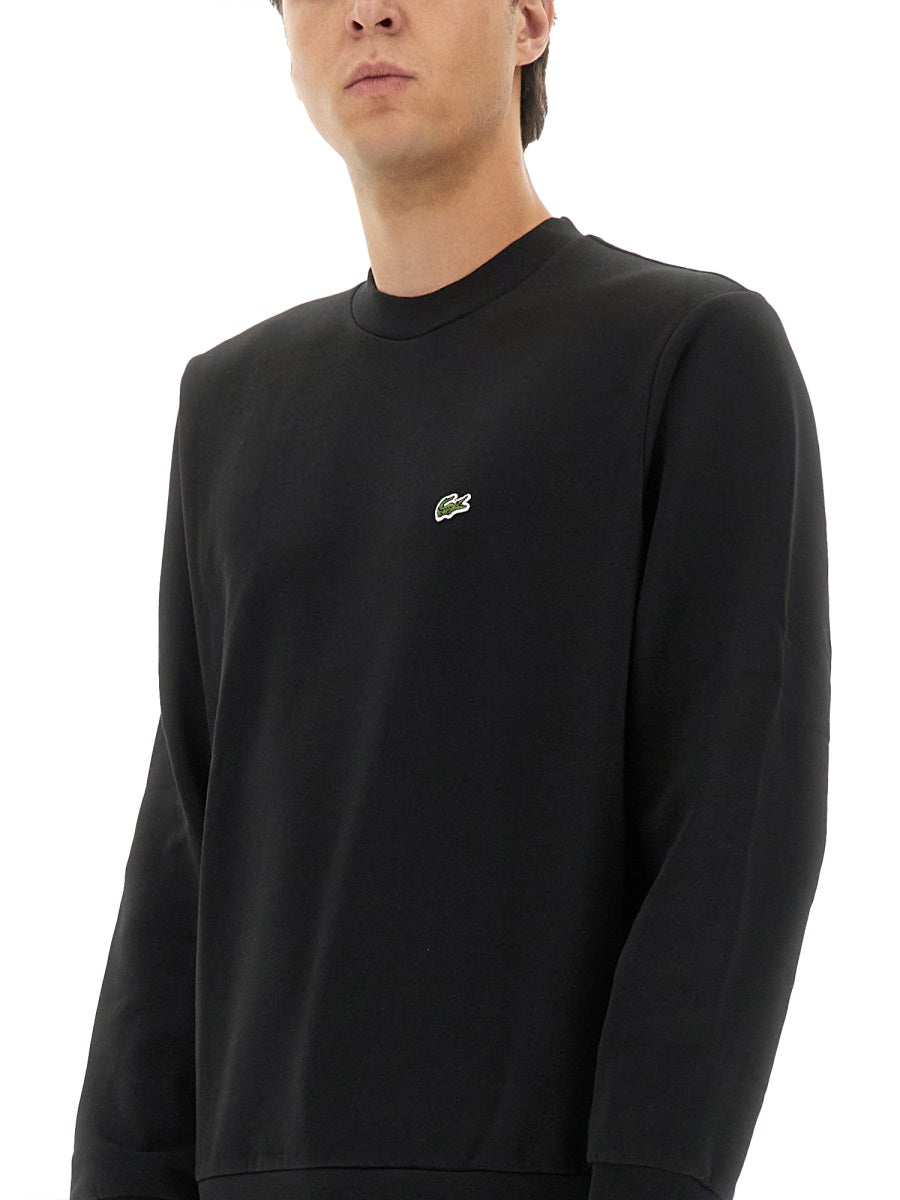 Lacoste ロゴ付きのラコステフリーススウェットシャツ - Image 5