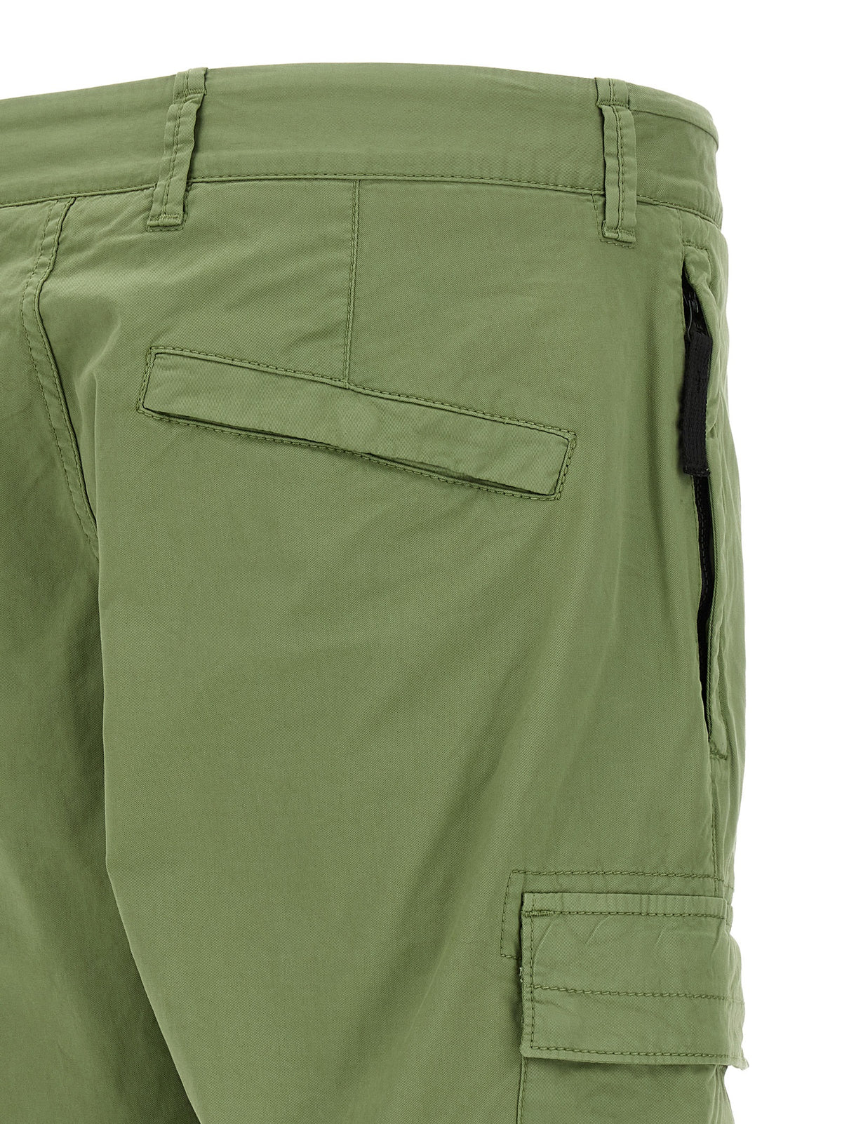 Stone Stone Island Logo Badge Cargo Pants - Image 5