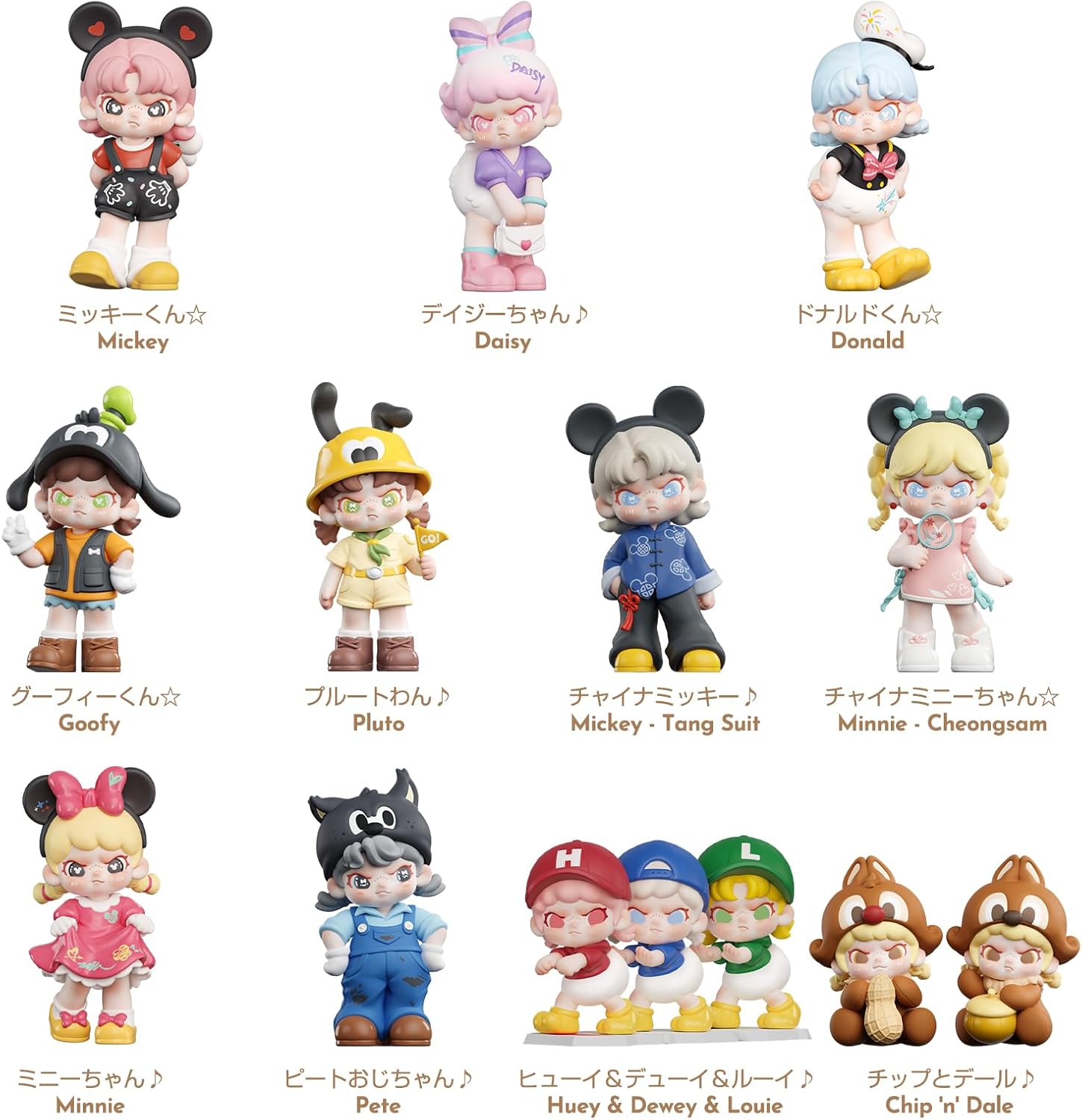 TOP TOY Disney DORA & Mickey "Fantasy Time" Series [1 Piece] Gacha Gacha Blind Box Figure Vinyl PVC Premium Toy Birthday Present Original Character for Collectors