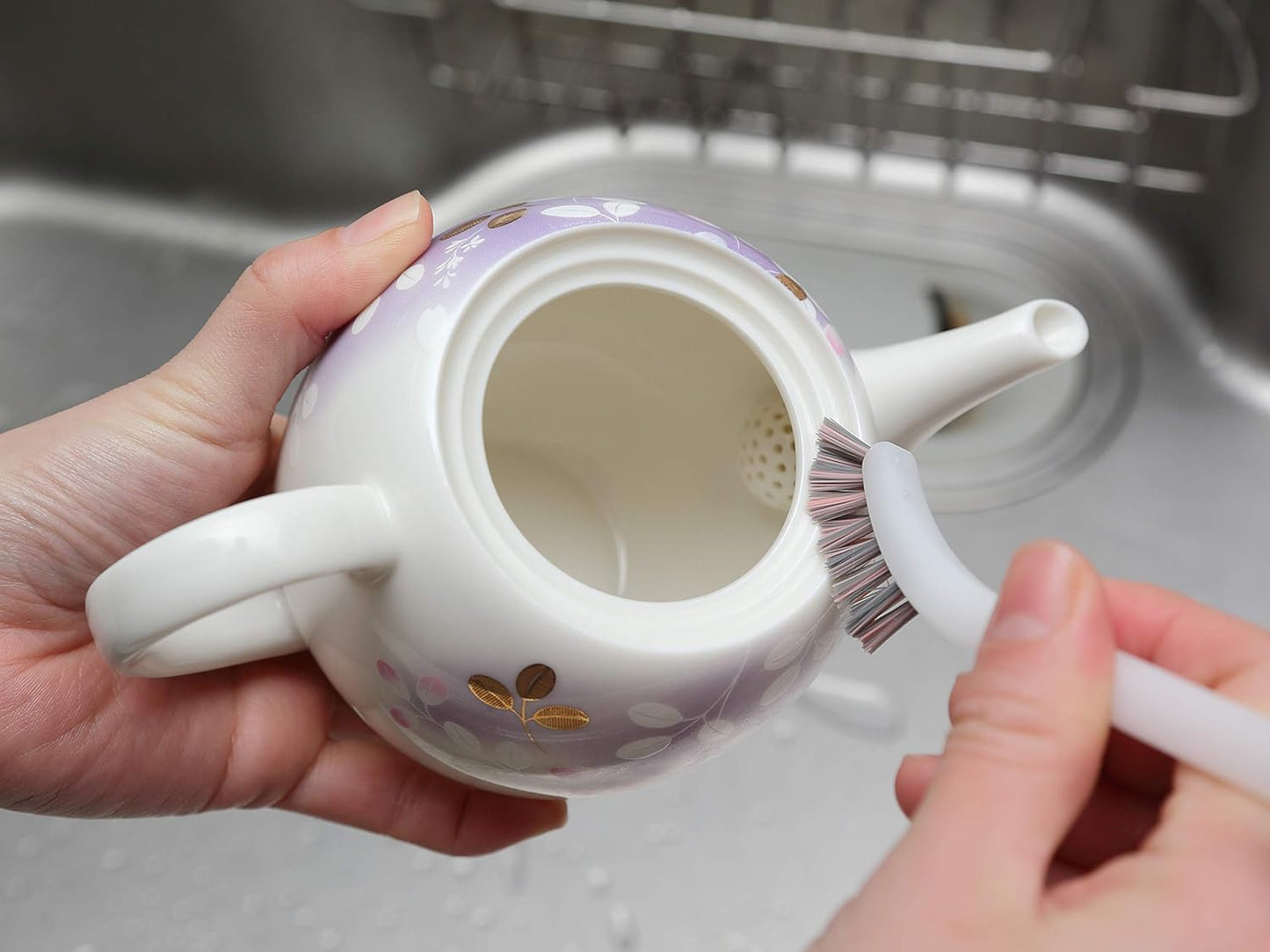 Seiei Kitchen Brush, White/Black, Length 0.6 x Width 4.7 x Height 3.0 inches (1.5 x 12 x 7.5 cm), Brush Craftsman Series, Pencil Brushes, Set of 4