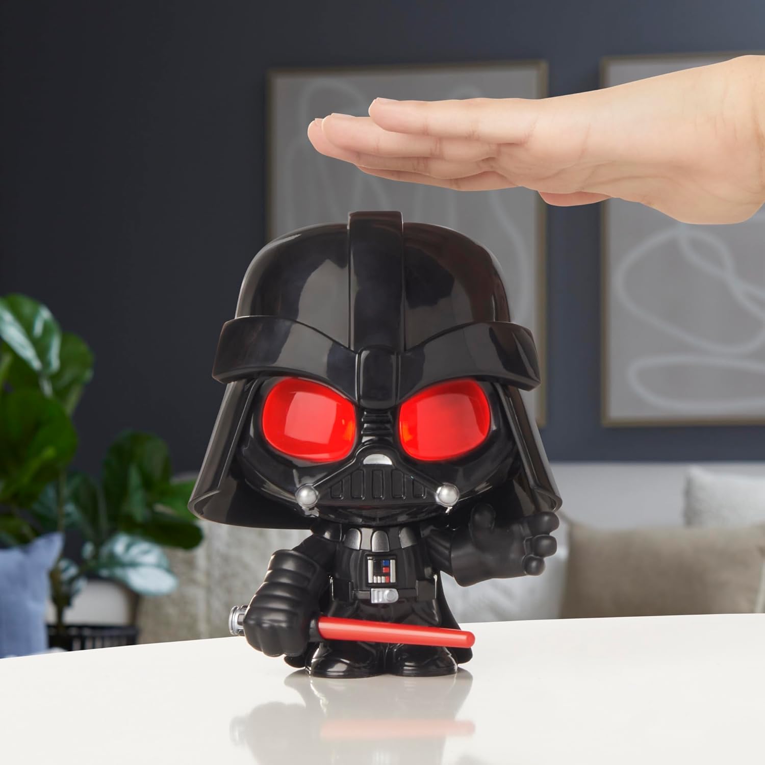 Hasbro Star Wars Star War Force & Telling Vader Electric Fortune Telling Darth Vader 40+ Reaction for 4+ Years Old English Toy G0027 Authentic