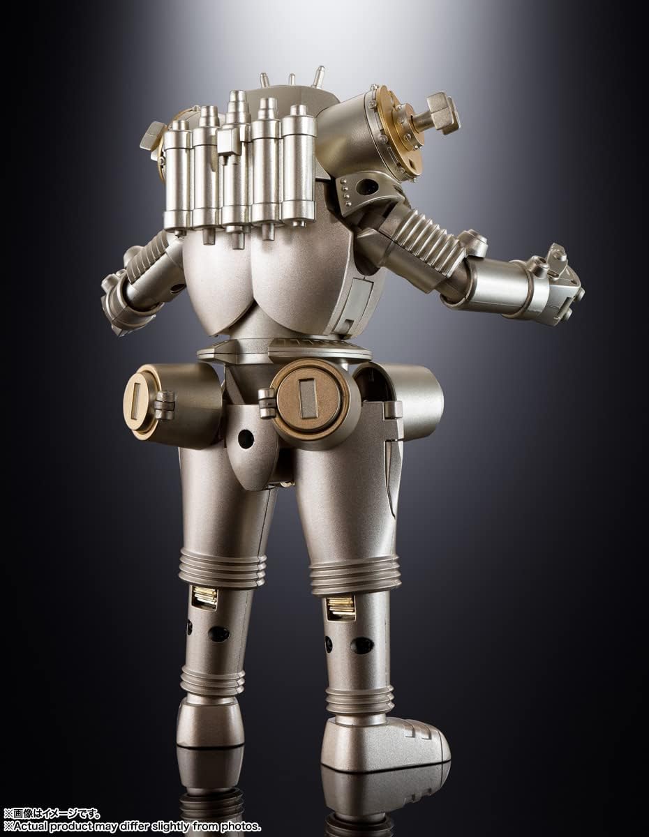 BANDAI SPIRITS Soul of Chogokin GX-37R Ultra Seven King Joe 55th Anniversary Version, Approx. 6.3 inches (160 mm), Die Cast & ABS, Painted Action Figure