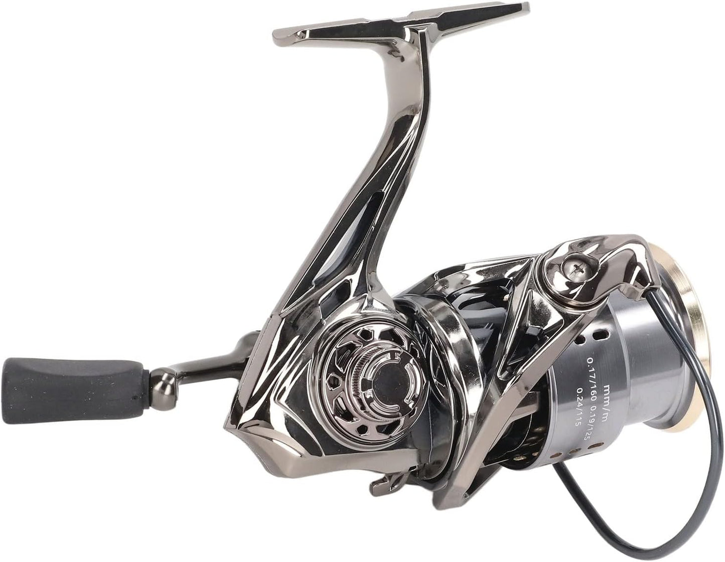 Spinning Reel Fishing Reel 5.2:1 Lightweight Increased Bevel