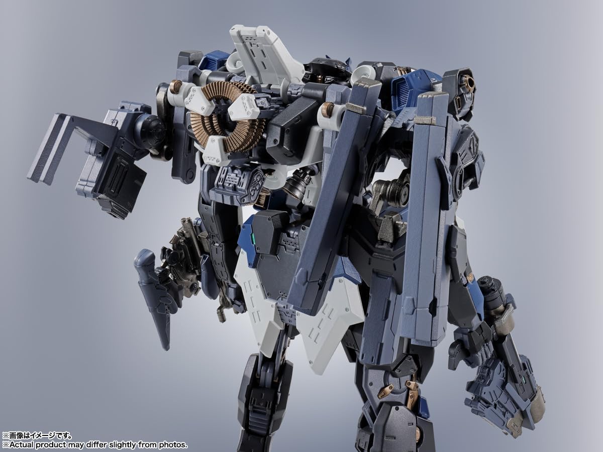 TAMASHII NATIONS ROBOT Spirits, ARMORED CORE™ VI FIRES OF RUBICON™ EL-PC-00 ALBA STEEL HAZE ORTUS/Rusty, Approx. 5.5 inches (140 mm), PVC & ABS & Diecast, Painted Action Figure