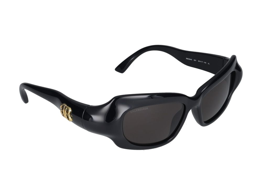 Balenciaga サングラスBalenciaga BB0354 S 001ブラックブラックグレー /17/145 - Image 5