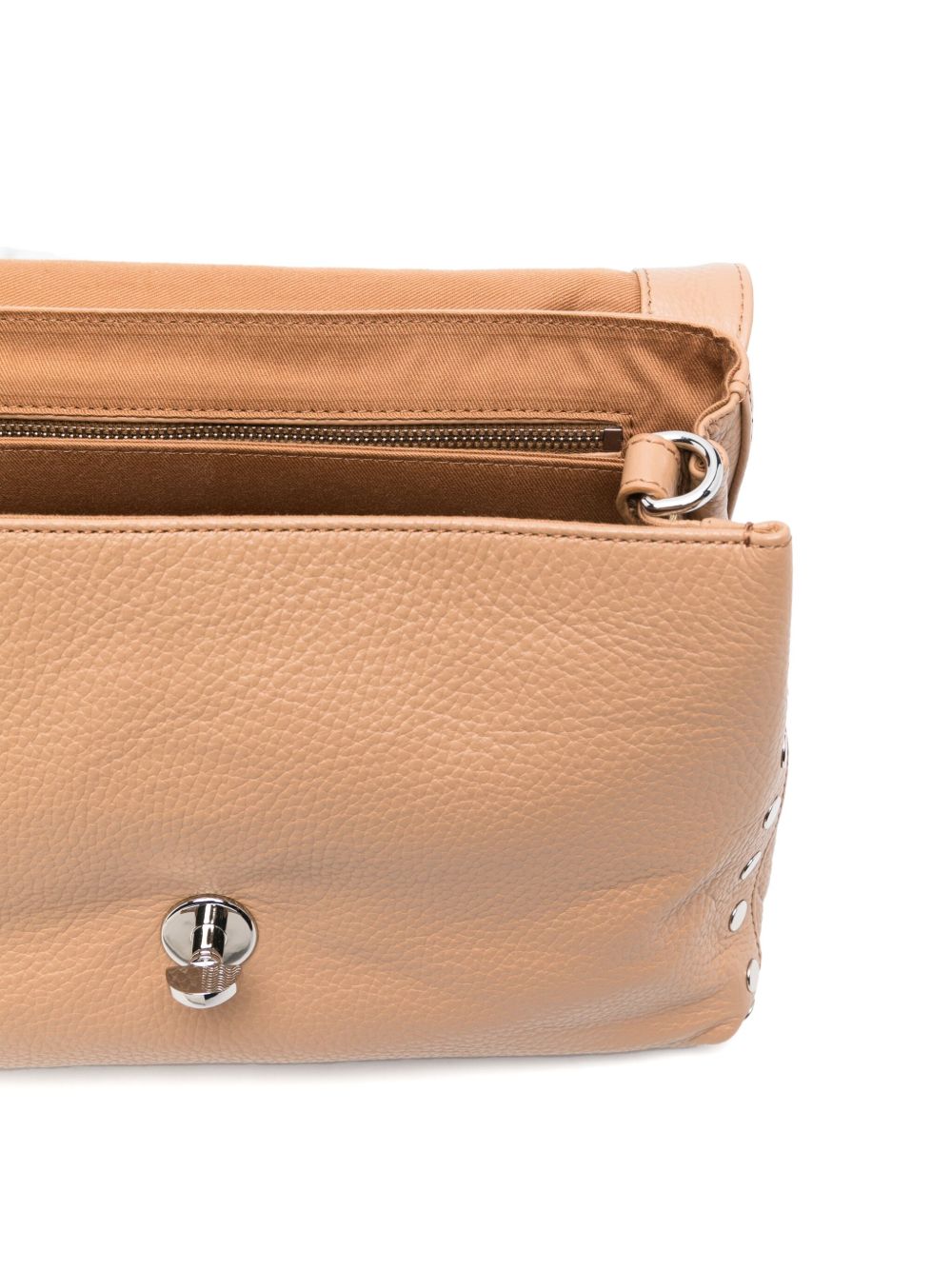 Zanellato Zanellato Postina毎日の小さな革のハンドバッグ - Image 5