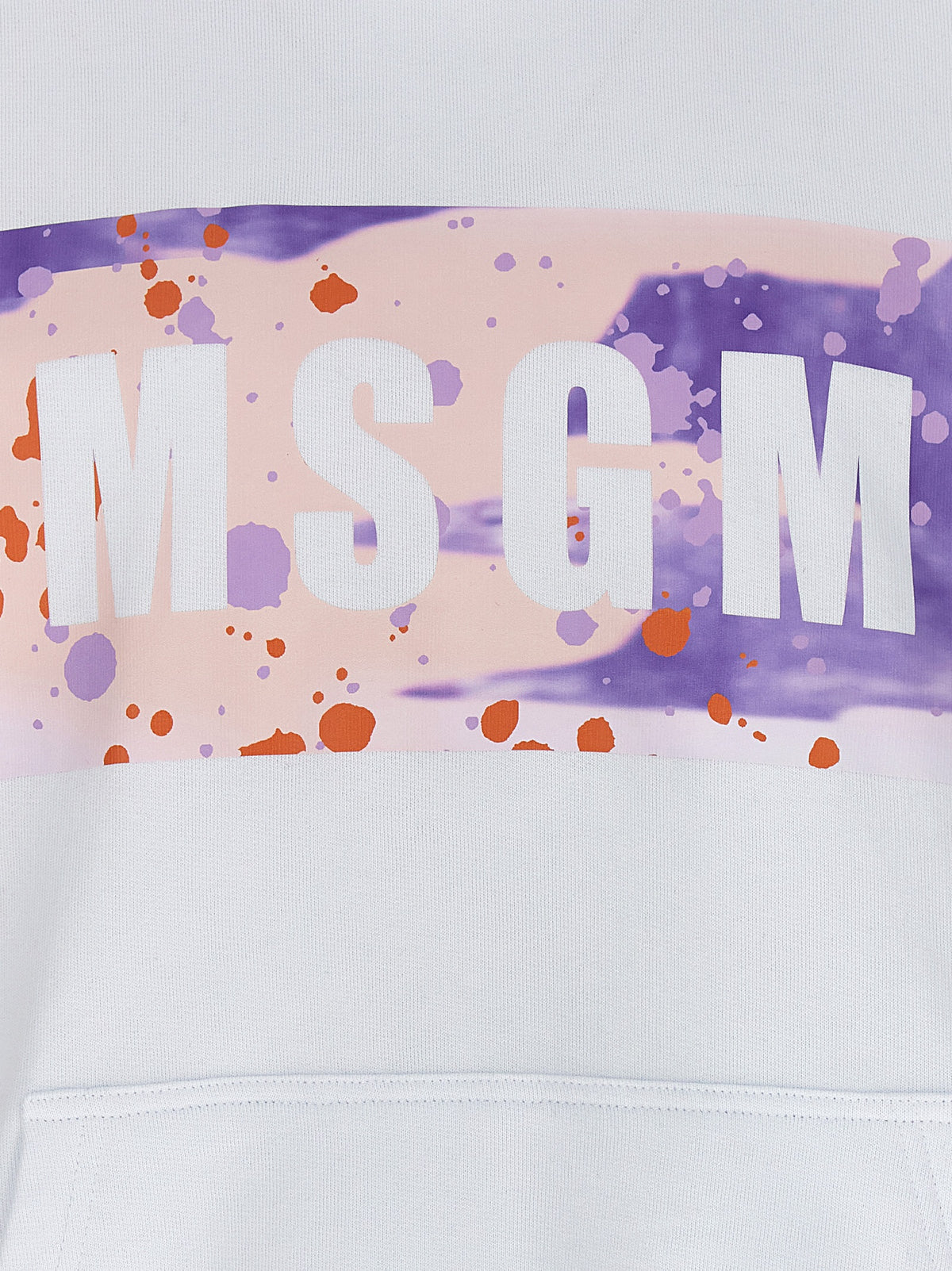 Msgm MSGM 'CAMOシーズンボックスロゴ'パーカー - Image 5